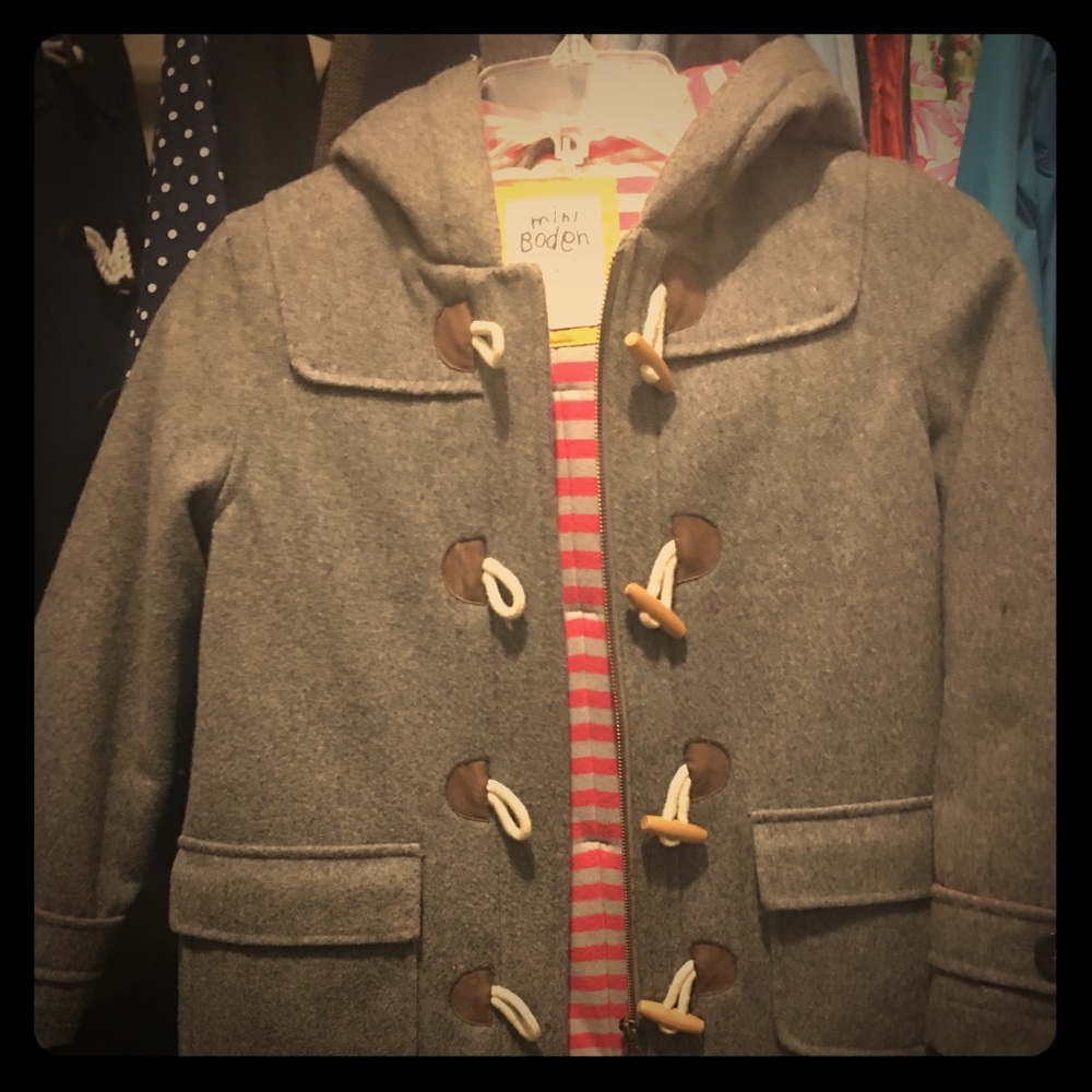 Girls Duffle Toggle Coat